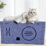 Maxbell Cat House Practical with Interactive Hole Pet Tunnel for Multiple Cats