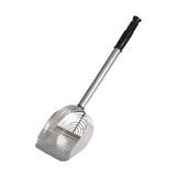Maxbell Stainless Steel Cats Litter Scoop Kitten Litter Sifting Shovel for Litter Pan Silver