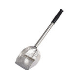 Maxbell Stainless Steel Cats Litter Scoop Kitten Litter Sifting Shovel for Litter Pan Silver
