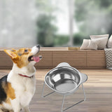 Maxbell Raised Dog Bowl Pet Food Water Dish Kitty Household Elevated Tilted Cat Bowl
