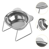 Maxbell Raised Dog Bowl Pet Food Water Dish Kitty Household Elevated Tilted Cat Bowl