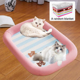 Maxbell Pet Cooling Pad Playmat Puppy Kitten Nest for Small Medium Dog and Adult Cat