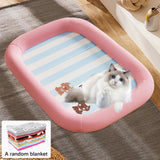 Maxbell Pet Cooling Pad Playmat Puppy Kitten Nest for Small Medium Dog and Adult Cat