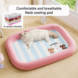 Maxbell Pet Cooling Pad Playmat Puppy Kitten Nest for Small Medium Dog and Adult Cat