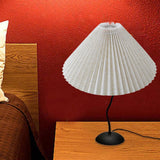 Maxbell Pleated Lampshade Simple Cloth Floor Lamp Shade for Home Dining Room Bedroom Linen