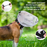 Maxbell Pet Muzzle Comfortable Anti Biting Protective Cover for Park Hiking Training