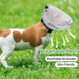 Maxbell Pet Muzzle Comfortable Anti Biting Protective Cover for Park Hiking Training