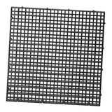 Maxbell Fish Tank Divider Easy Installation Aquarium Lid Separation Hood Bottom Tray 30x30x1cm Black
