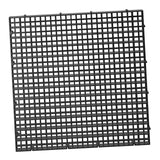 Maxbell Fish Tank Divider Easy Installation Aquarium Lid Separation Hood Bottom Tray 30x30x1cm Black