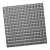 Maxbell Fish Tank Divider Easy Installation Aquarium Lid Separation Hood Bottom Tray 30x30x1cm Black