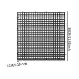Maxbell Fish Tank Divider Easy Installation Aquarium Lid Separation Hood Bottom Tray 30x30x1cm Black