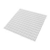 Maxbell Fish Tank Divider Easy Installation Aquarium Lid Separation Hood Bottom Tray 30x30x1cm White