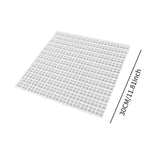 Maxbell Fish Tank Divider Easy Installation Aquarium Lid Separation Hood Bottom Tray 30x30x1cm White