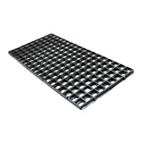 Maxbell Fish Tank Divider Easy Installation Aquarium Lid Separation Hood Bottom Tray 30x15x1.5cm Black