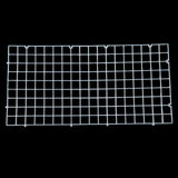 Maxbell Fish Tank Divider Easy Installation Aquarium Lid Separation Hood Bottom Tray 30x15x1.5cm Black