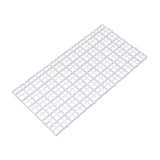 Maxbell Fish Tank Divider Easy Installation Aquarium Lid Separation Hood Bottom Tray 30x15x1.5cm White