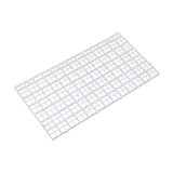 Maxbell Fish Tank Divider Easy Installation Aquarium Lid Separation Hood Bottom Tray 30x15x1.5cm White
