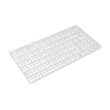 Maxbell Fish Tank Divider Easy Installation Aquarium Lid Separation Hood Bottom Tray 30x15x1.5cm Clear