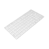 Maxbell Fish Tank Divider Easy Installation Aquarium Lid Separation Hood Bottom Tray 30x15x1.5cm Clear