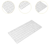 Maxbell Fish Tank Divider Easy Installation Aquarium Lid Separation Hood Bottom Tray 30x15x1.5cm Clear