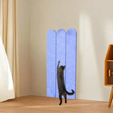 Maxbell Cat Scratching Mat Felt Pet Supplies Climbing Scratcher for Couch Sofa Floor blue