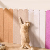 Maxbell Cat Scratching Mat Felt Pet Supplies Climbing Scratcher for Couch Sofa Floor Dark camel