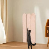 Maxbell Cat Scratching Mat Felt Pet Supplies Climbing Scratcher for Couch Sofa Floor Dark camel