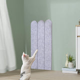 Maxbell Cat Scratching Mat Felt Pet Supplies Climbing Scratcher for Couch Sofa Floor gray