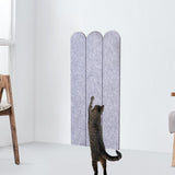 Maxbell Cat Scratching Mat Felt Pet Supplies Climbing Scratcher for Couch Sofa Floor gray