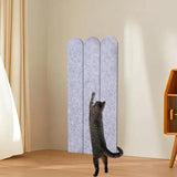 Maxbell Cat Scratching Mat Felt Pet Supplies Climbing Scratcher for Couch Sofa Floor gray