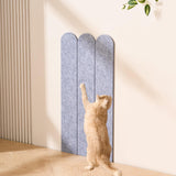 Maxbell Cat Scratching Mat Felt Pet Supplies Climbing Scratcher for Couch Sofa Floor gray