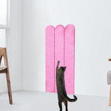 Maxbell Cat Scratching Mat Felt Pet Supplies Climbing Scratcher for Couch Sofa Floor rose red