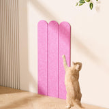 Maxbell Cat Scratching Mat Felt Pet Supplies Climbing Scratcher for Couch Sofa Floor rose red