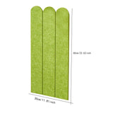 Maxbell Cat Scratching Mat Felt Pet Supplies Climbing Scratcher for Couch Sofa Floor green