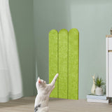 Maxbell Cat Scratching Mat Felt Pet Supplies Climbing Scratcher for Couch Sofa Floor green