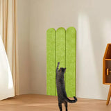 Maxbell Cat Scratching Mat Felt Pet Supplies Climbing Scratcher for Couch Sofa Floor green