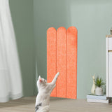 Maxbell Cat Scratching Mat Felt Pet Supplies Climbing Scratcher for Couch Sofa Floor orange