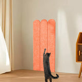 Maxbell Cat Scratching Mat Felt Pet Supplies Climbing Scratcher for Couch Sofa Floor orange