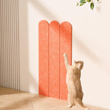Maxbell Cat Scratching Mat Felt Pet Supplies Climbing Scratcher for Couch Sofa Floor orange