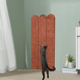 Maxbell Cat Scratching Mat Felt Pet Supplies Climbing Scratcher for Couch Sofa Floor brown