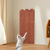 Maxbell Cat Scratching Mat Felt Pet Supplies Climbing Scratcher for Couch Sofa Floor brown