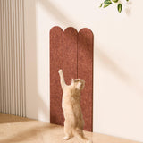 Maxbell Cat Scratching Mat Felt Pet Supplies Climbing Scratcher for Couch Sofa Floor brown