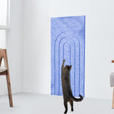 Maxbell Cat Scratching Pad Easy to Use Sharpen Claw Toy Versatile Climbing Scratcher blue