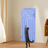 Maxbell Cat Scratching Pad Easy to Use Sharpen Claw Toy Versatile Climbing Scratcher blue