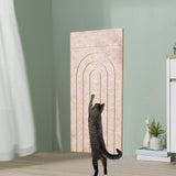 Maxbell Cat Scratching Pad Easy to Use Sharpen Claw Toy Versatile Climbing Scratcher Dark camel