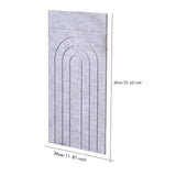 Maxbell Cat Scratching Pad Easy to Use Sharpen Claw Toy Versatile Climbing Scratcher gray