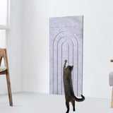 Maxbell Cat Scratching Pad Easy to Use Sharpen Claw Toy Versatile Climbing Scratcher gray