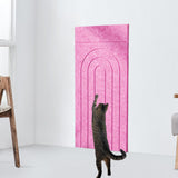 Maxbell Cat Scratching Pad Easy to Use Sharpen Claw Toy Versatile Climbing Scratcher rose red