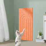 Maxbell Cat Scratching Pad Easy to Use Sharpen Claw Toy Versatile Climbing Scratcher orange