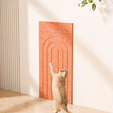 Maxbell Cat Scratching Pad Easy to Use Sharpen Claw Toy Versatile Climbing Scratcher orange